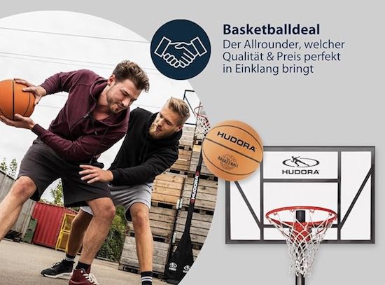 HUDORA Basketball Größe 7 für 9,99€ (statt 13€)
