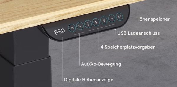 Flexispot Doppelmotor Tischgestell E5Q für 399,99€ (statt 550€)