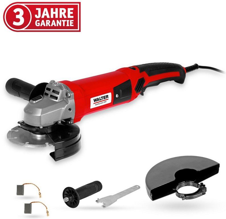 WALTER 619984 Winkelschleifer 125mm 3m Kabel für 29,99€ (statt 38€)