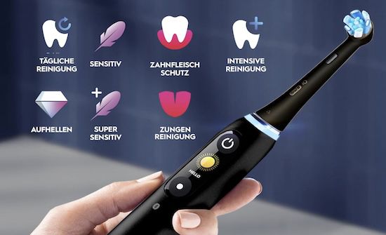 🦷 Oral B iO Series 9 Plus Edition Elektrische Zahnbürste für 199,99€ (statt 255€)