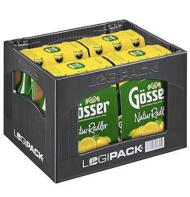 🍋 24x Gösser Natur Radler in 330ml Flaschen ab 10,79€ (statt 15€)