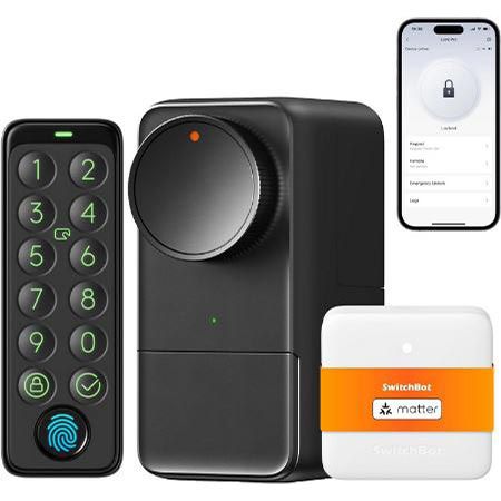 🔐 SwitchBot Smart Lock Pro mit Touchscreen-Tastatur für 159,99€ (statt 180€)