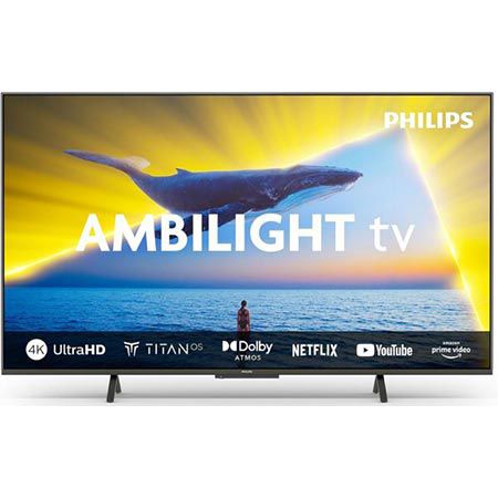 📺 Philips 43PUS8109 – 43″ Ambilight 4K LED Smart TV für 289€ (statt 350€)