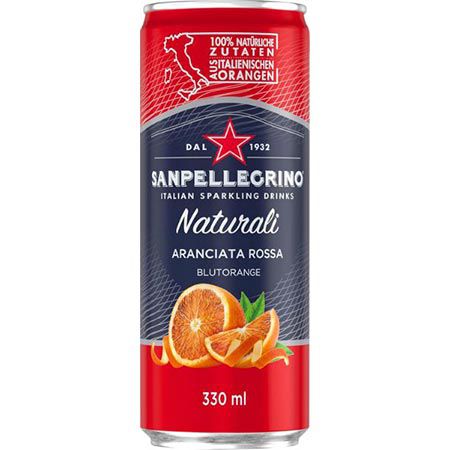 24er Pack San Pellegrino Naturali Aranciata Rossa Limo ab 22,32€ (statt 29€)