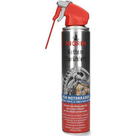 Nigrin Ketten Sprühfett, 400ml, vollsynthetisch für 5,06€ (statt 9€)