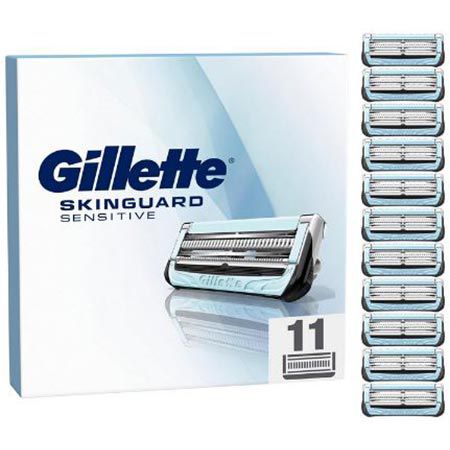 🪒 11er Pack Gillette SkinGuard Sensitive Rasierklingen für 28,80€ (statt 36€)