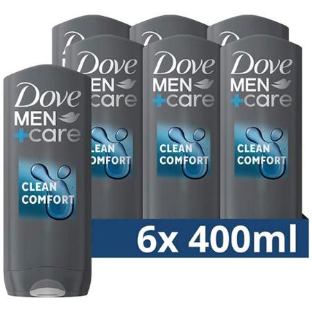 6er Pack Dove Men+Care Clean Comfort Duschgel je 400ml für 18,84€ (statt 23€)