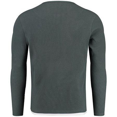 Key Largo Sandro Button Sweatshirt in 3 Farben für je 30,44€ (statt 45€)