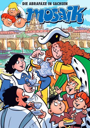 Gratis Comic: Die Abrafaxe in Sachsen