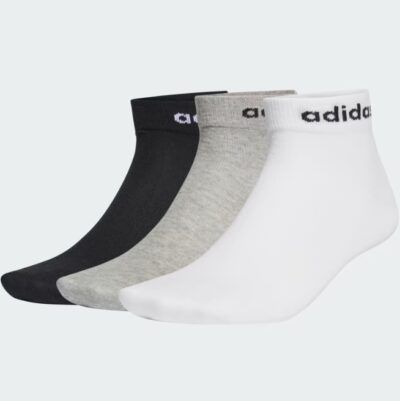 🧦 3er Pack adidas Think Linear Ankle Socks für 5,99€ (statt 13€) – nur 43-45