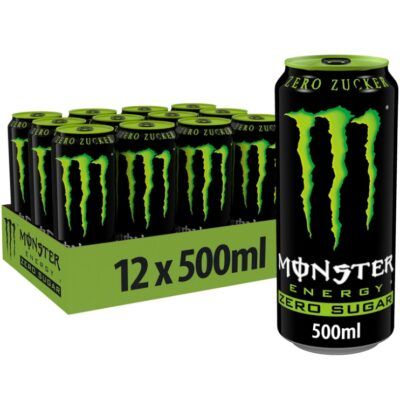 👹 Monster Energy Zero Sugar – 12 x 500ml ab 12,37€ (statt 15€)