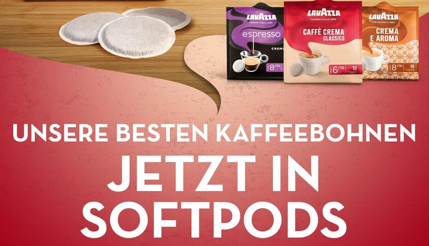10er Pack Lavazza Kaffee Pads   Classico (180 Pads) ab 23,92€ (statt 30€)