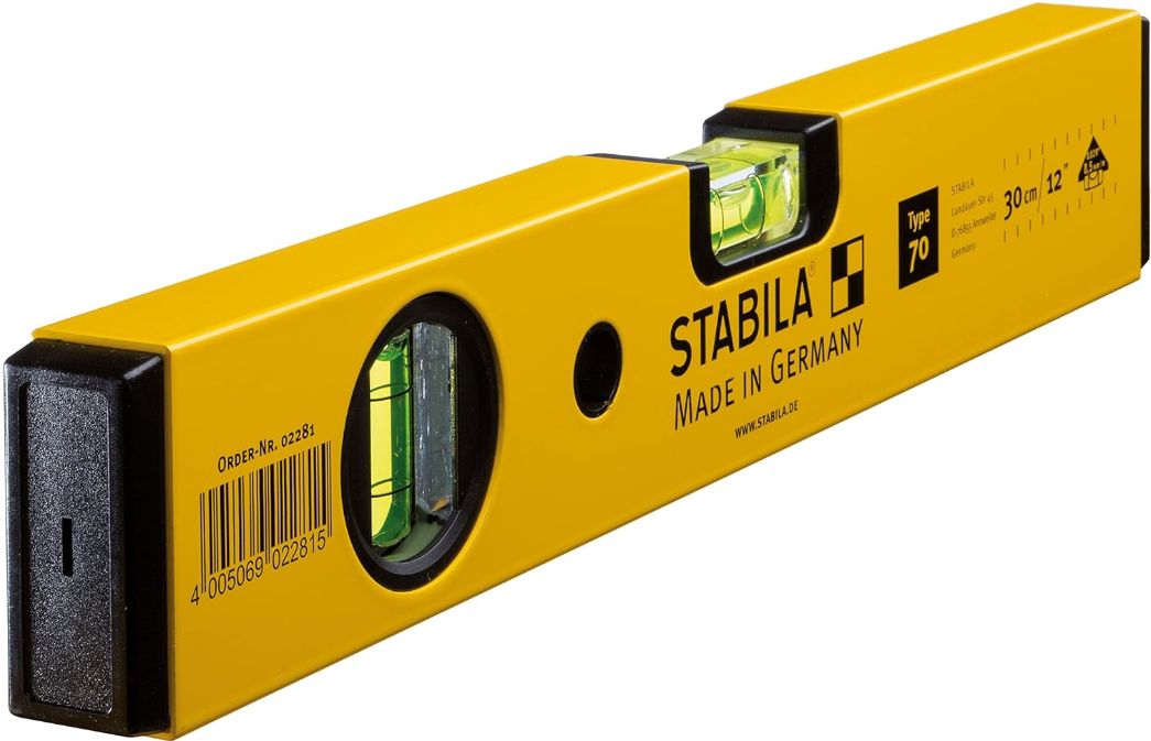 STABILA Wasserwaage 02281 Type 70   30cm für 14,44€ (statt 19€)