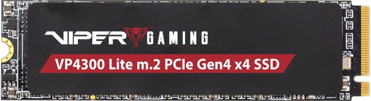 2TB Patriot Viper VP4300 Lite M.2 PCIe 4.0 SSD für 109€ (statt 132€)