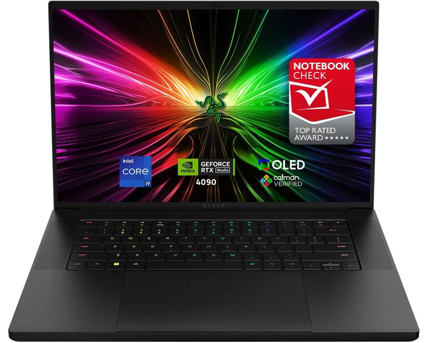 Razer Blade 16 Gamingnotebook mit RTX 4090, Intel i9 & 2TB SSD für 4.205,99€ (statt 4.707€)