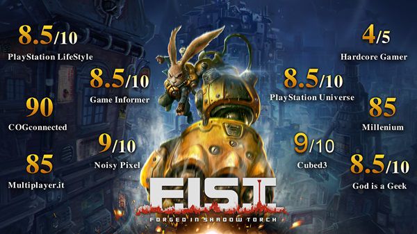 Epic Games: u.a. F.I.S.T.: Forged In Shadow Torch (IMDb 6,1) gratis