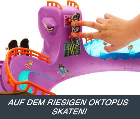 🛹 Hot Wheels Skate Octopark Skate Set für 16,74€ (statt 21€)