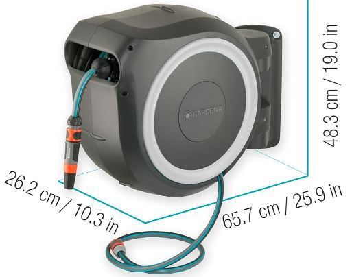 🏡 Gardena RollUp XL Wand Schlauchbox inkl. Zubehör, 35m für 179,99€ (statt 200€)