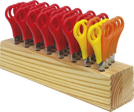 ✂️ Westcott Scheren Block aus Holz inkl. 32 Scheren für 18,99€ (statt 25€)