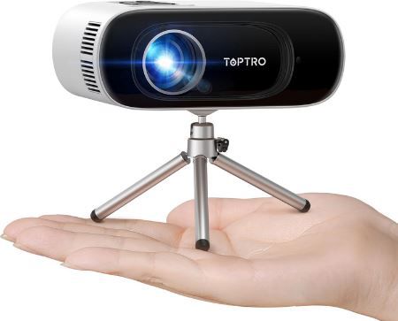 Toptro Mini Beamer mit WiFi/Bluetooth für 74,87€ (statt 126€)