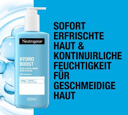 🧴 2x Neutrogena Hydro Boost Bodylotion Gel 250ml für 5,50€ (statt 8€)
