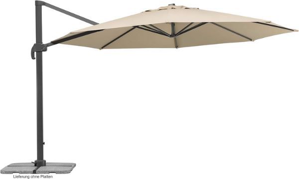⛱️ Schneider Rhodos Grande Sonnenschirm, 400cm in Beige für 396,58€ (statt 570€)