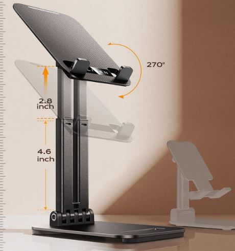 Lisen Tablet Halterung, höhenverstellbar, neigbar für 9,59€ (statt 20€)
