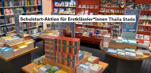 Thalia: Schulstart Aktion für Erstklässler*innen