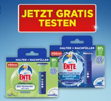 🚽 WC-Ente Frische Siegel Halter gratis ausprobieren