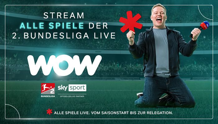 📺 ⚽️ 1 Jahr WOW Live Sport + 1 Jahr waipu.tv Perfect Plus für 34,99€ mtl. (statt 50€ mtl.)