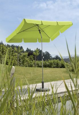 Schneider Sonnenschirm Locarno mit 180 x 120 cm in Apfelgrün für 40€ (statt 53€)