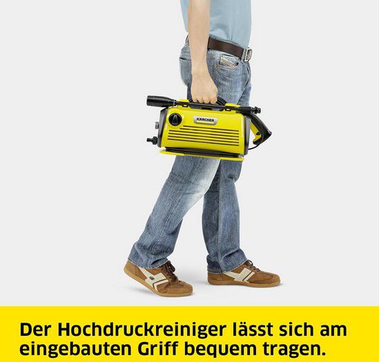 Kärcher K 3 Horizontal Plus Home 120 bar Kompakt Hochdruckreiniger für 95,99€ (statt 122€)