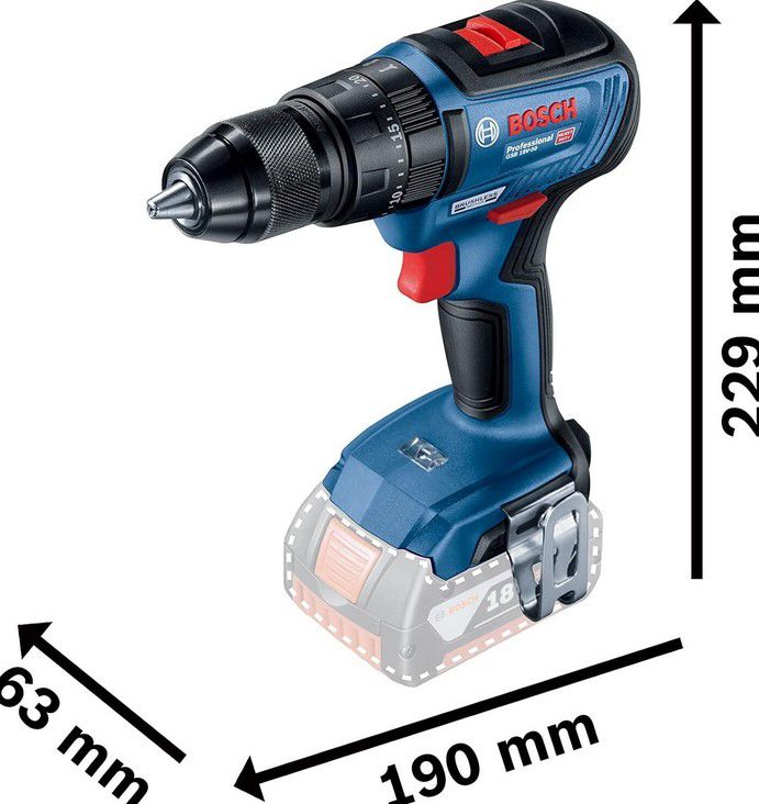 Bosch GSB 18V 50 Akku Schlagbohrschrauber SOLO für 76,45€ (statt 110€)