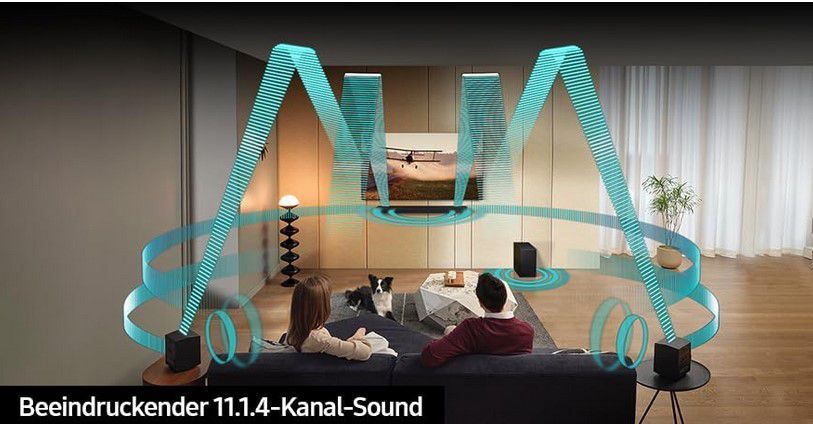 SAMSUNG HW Q995GD Soundbar Set für 999,90€ (statt 1.111€) + 175€ Cashback