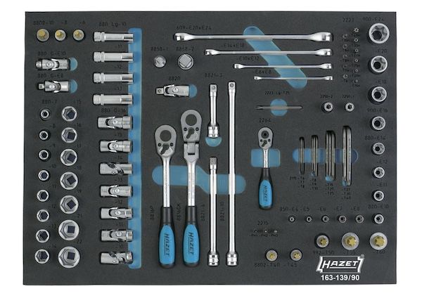 Hazet Steckschlüsselsatz 90 teilig (163 139/90) für 703,50€ (statt 971€)