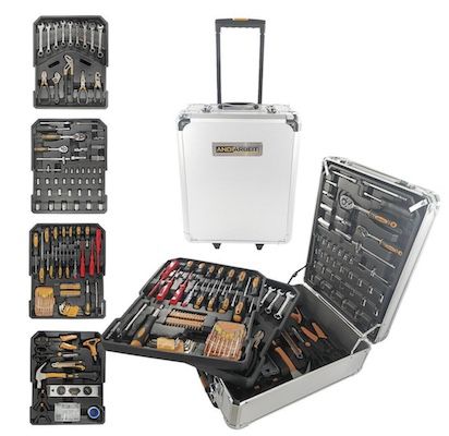 🛠 Andiarbeit Werkzeugkoffer Trolley, 1000-tlg. ab 71,99€ (statt 92€)