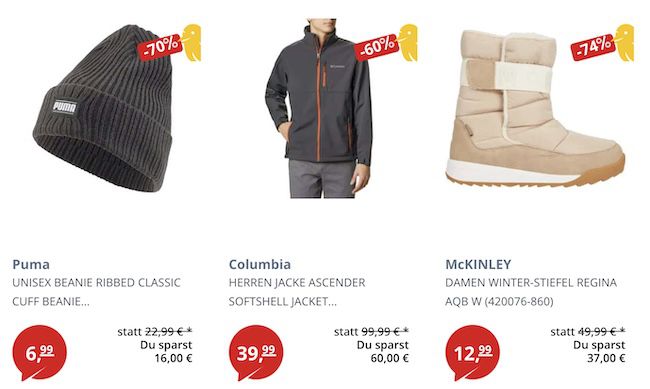 PickSport Neuheiten Sale mit bis zu 92% Rabatt + 11,11% Extra Rabatt