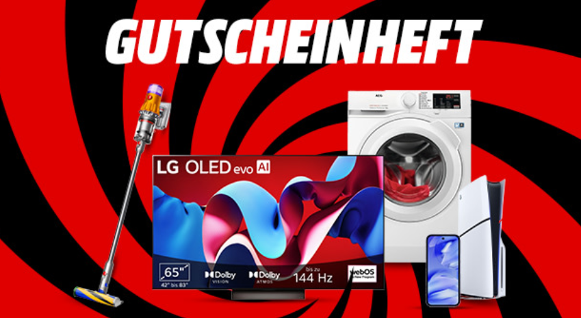 🤩 Media Markt Gutscheinheft 2025 – z.B. DELONGHI ECAM Kaffeevollautomat für 233€ (statt 335€)