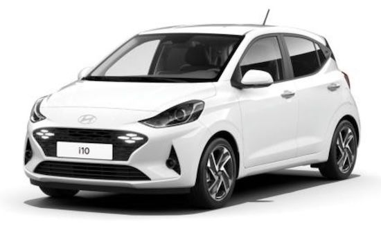 🚗 Hyundai i10 mit 63 PS ab 99€ mtl.   LF: 0.58