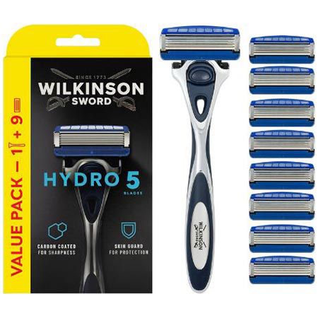 Wilkinson Sword Hydro 5 Skin Protection Rasierer inkl. 9 Klingen ab 15,33€ (statt 19€)