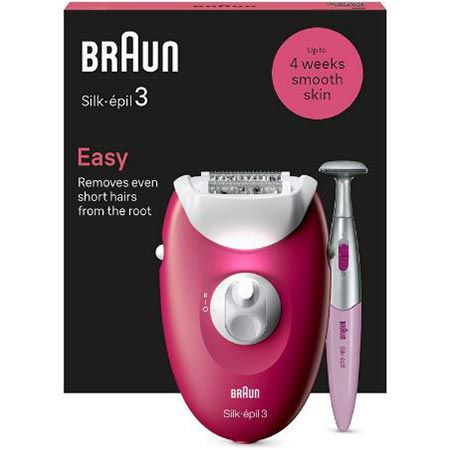 Braun Silk épil 3 Epilierer inkl. Trimmer für 39,99€ (statt 51€)