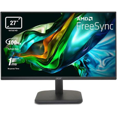 🖥️ Acer EK271H 27″ Full HD Monitor mit 100Hz, 1ms für 89,90€ (statt 120€)