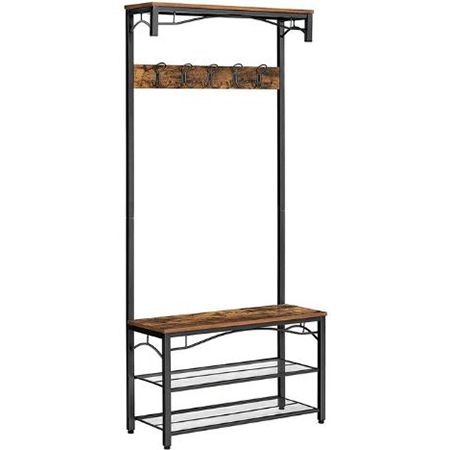Vasagle Garderobe & Schuhregal im Industriestil für 41,99€ (statt 52€)
