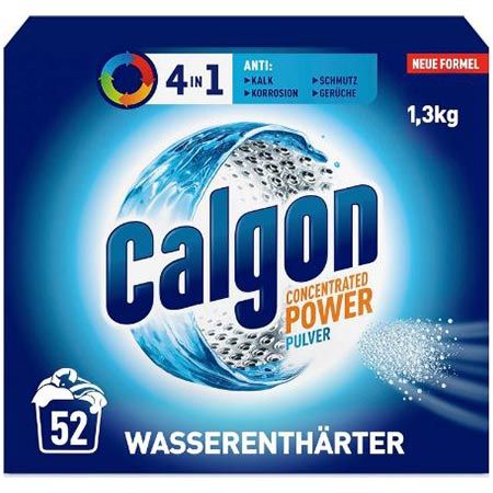 🍽️ 1,3Kg Calgon 4-in-1 Power Pulver, Wasserenthärter ab 7,19€ (statt 12€)