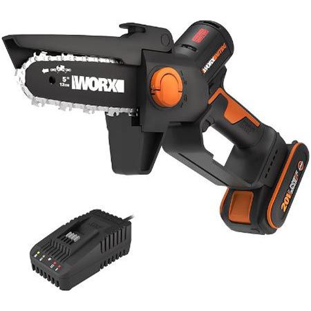 🪚 Worx WG325E Nitro Profi Mini Akku-Kettensäge, 12cm für 109,65€ (statt 126€)