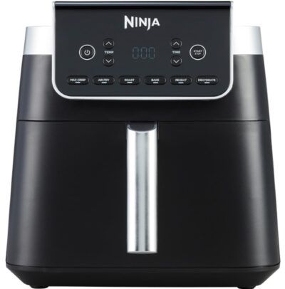 🍟 Ninja Heißluftfritteuse AF180EU mit 6,2 Liter für 100,62€ (statt 123€)