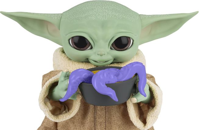 Star Wars Hasbro Galactic Snackin Grogu   Elektronische Figur für 15,60€ (statt 22€)