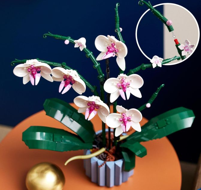 LEGO Icons Orchidee, Künstliche Pflanzen Set (10311) für 29,99€ (statt 39€)