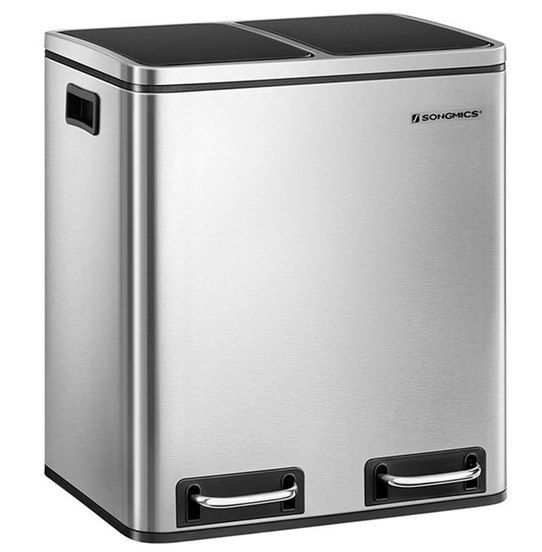 SONGMICS Mülltrennsystem (2 x 15 L) für 48,99€ (statt 58€)
