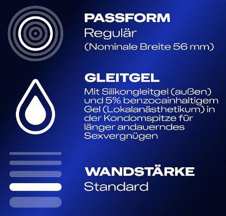 12er Pack Durex Performa Aktverlängernde Kondome ab 9,31€ (statt 14€)